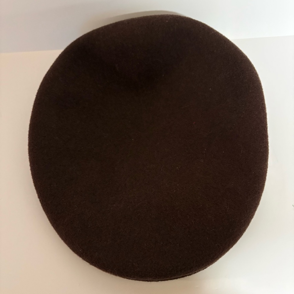 Brown wool Kangol hat - Picture 6 of 8